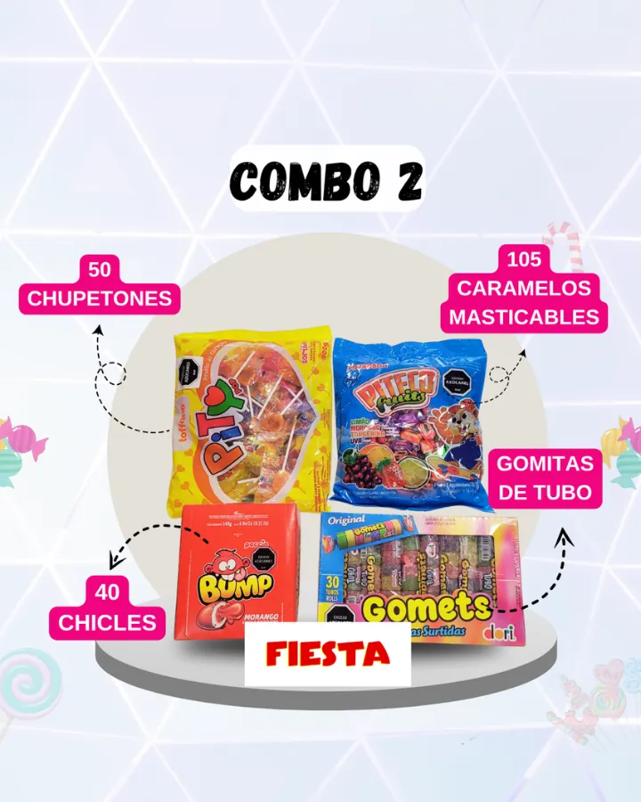 Combo Fiesta de golosinas